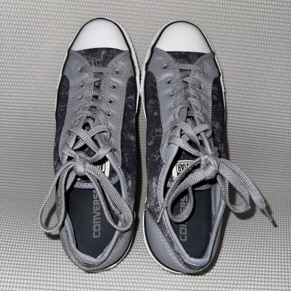 Converse All Star Chuck Taylor Smokey Marble Gray Casual Shoes Men’s Size 10 - Picture 6 of 8